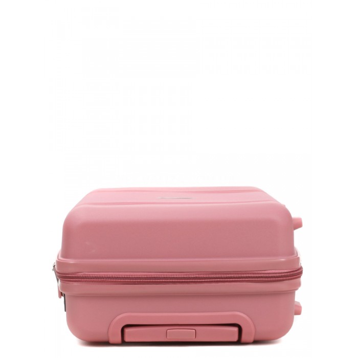 Валіза ручна поклажа XS поліпропілен рожева49х32х18/25л/2.6кг/Snowball, фото 5