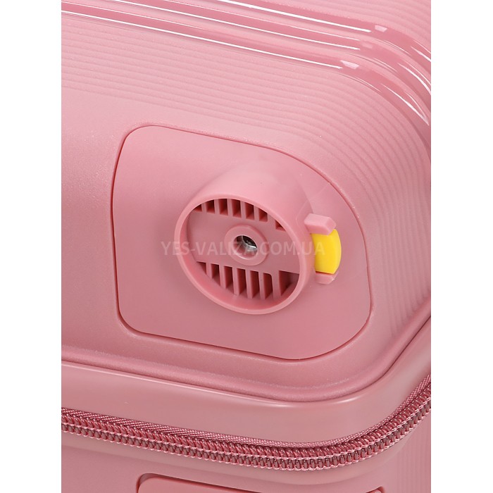Валіза ручна поклажа XS поліпропілен рожева49х32х18/25л/2.6кг/Snowball, фото 9