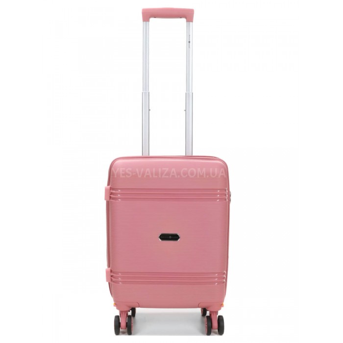 Чемодан ручная кладь XS полипропилен розовый49х32х18/25л/2.6кг/Snowbal, фото 1