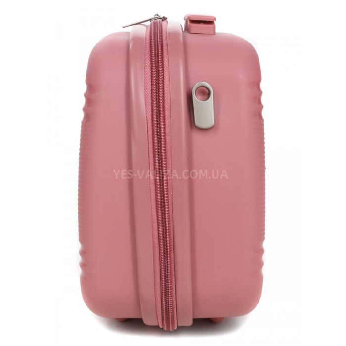 Кейс(ручна поклажа) BC поліпропілен рожевий 36х30х16/15л/1.2кг/Snowbal, фото 5