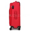Валіза середня M тканина червона 66х44х29(+5)см/77л/2.7кг/Airtex 6903, фото 18