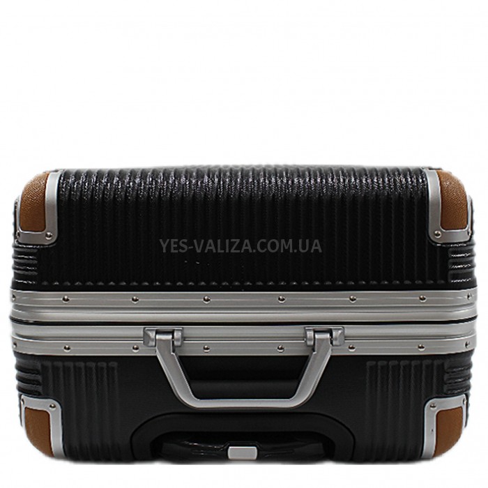Валіза середня M поліпропілен чорна 68х47х28см/74л/4.5кг/Airtex 228, фото 6