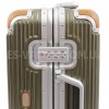 Чемодан малый S поликарбонат оливка 58х40х24см/43л/3.7кг/Airtex 228, фото 18