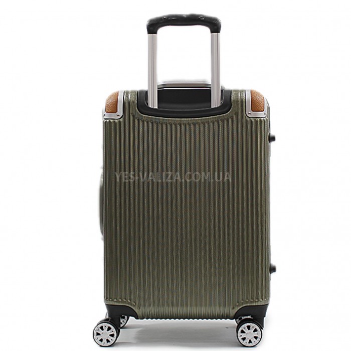 Валіза мала S полікарбонат оливка 58х40х24см/43л/3.7кг/Airtex 228, фото 3