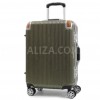 Чемодан малый S поликарбонат оливка 58х40х24см/43л/3.7кг/Airtex 228, фото 11