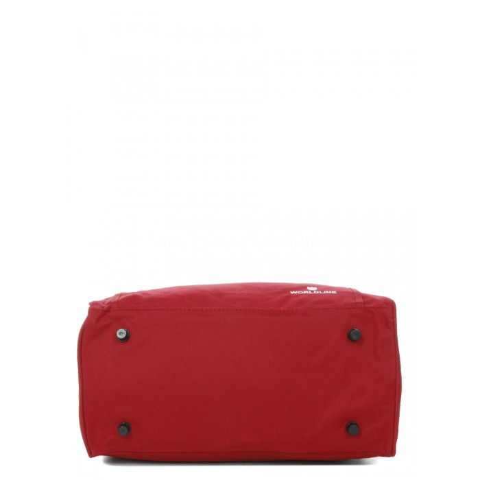 Сумка(ручная кладь) Франция красная 40х20х25см/18л/0.5кг/Worldline 847, фото 6