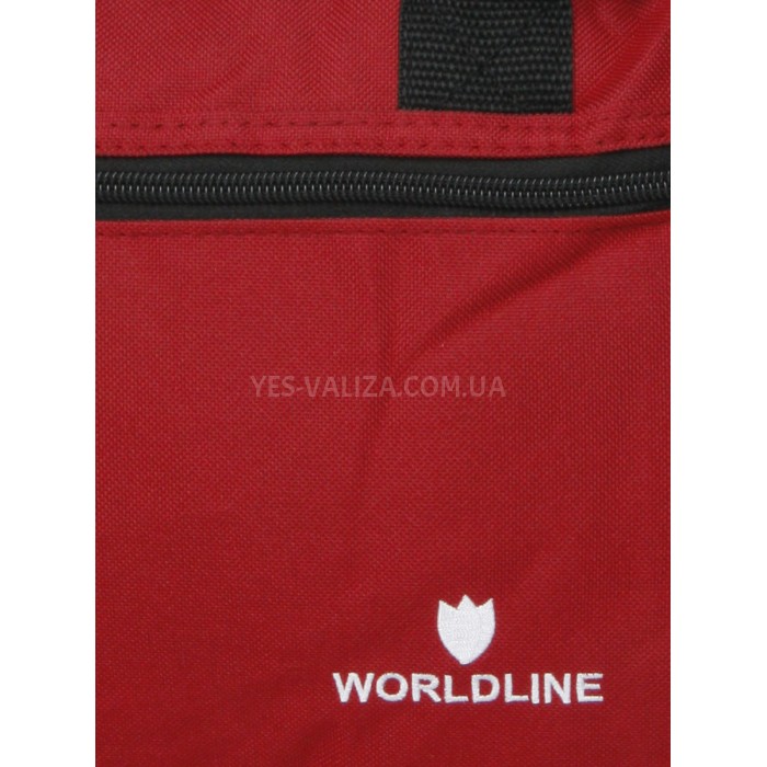 Сумка(ручная кладь) Франция красная 40х20х25см/18л/0.5кг/Worldline 847, фото 9