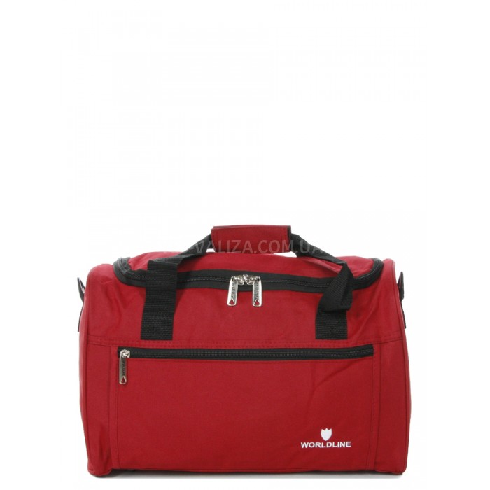 Сумка(ручная кладь) Франция красная 40х20х25см/18л/0.5кг/Worldline 847, фото 1