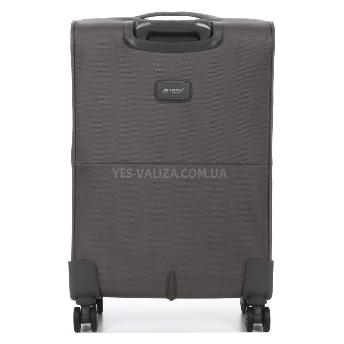Набор чемоданов Франция (L M S-3шт) ткань серый/Airtex 832, фото 4