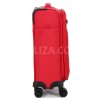 Валіза ручна поклажа S тканина червона 55х40х20+5/36л/2.4кг/Airtex 6903, фото 19