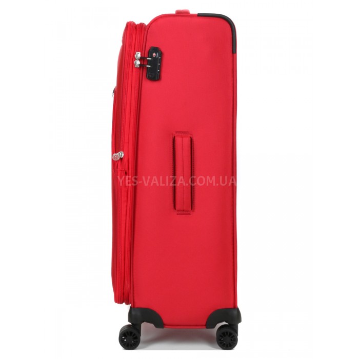Набір валіз Франція (L M S-3шт) тканина червона/Airtex 6903, фото 7
