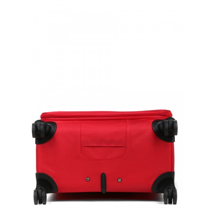 Набор чемоданов Франция (L M S-3шт) ткань красный/Airtex 6903, фото 6
