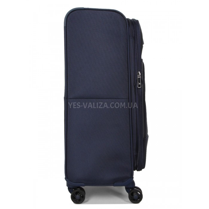 Чемодан средний M ткань синий 68х43х27(+5)см/68л/3.5кг/Airtex 832, фото 6