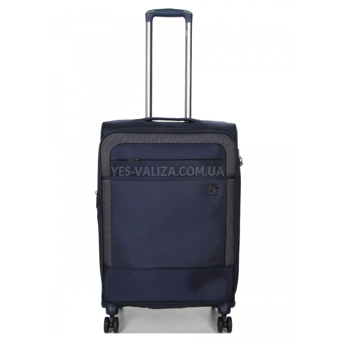 Валіза середня M тканина синя 68х43х27(+5)см/68л/3.5кг/Airtex 832, фото 1