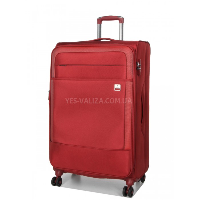 Валіза середня M тканина червона 68х43х27(+5)см/68л/3.5кг/Airtex 832, фото 2