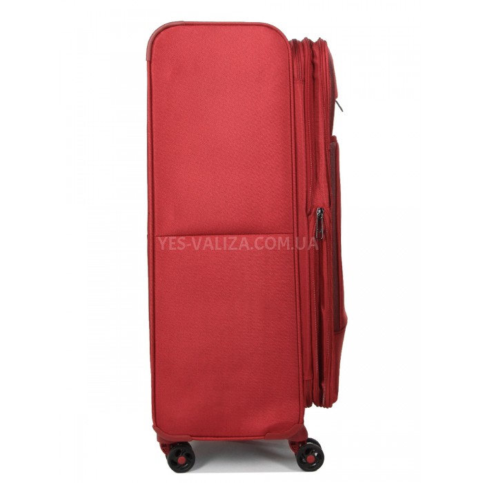 Валіза середня M тканина червона 68х43х27(+5)см/68л/3.5кг/Airtex 832, фото 8