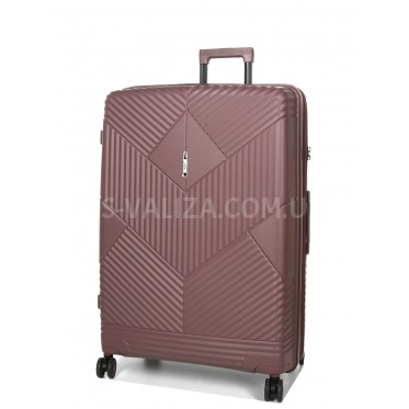 Валіза велика L поліпропілен фіолет 77х53х30(+5)см/114л/5кг/Airtex 639