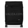 Валіза середня M тканина чорна 65х43х27(+5)см/73л/3.5кг/Airtex 829, фото 13