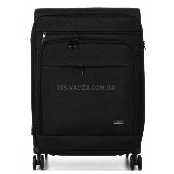 Валіза середня M тканина чорна 65х43х27(+5)см/73л/3.5кг/Airtex 829, фото 3