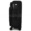 Чемодан средний M ткань чёрный 65х43х27(+5)см/73л/3.5кг/Airtex 829, фото 15