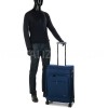 Валіза середня M тканина синя 65х43х27(+5)см/73л/3.5кг/Airtex 829, фото 20