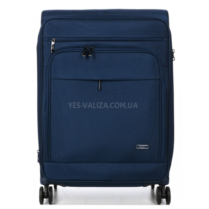 Валіза середня M тканина синя 65х43х27(+5)см/73л/3.5кг/Airtex 829, фото 3