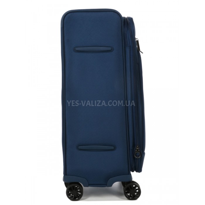 Чемодан средний M ткань синий 65х43х27(+5)см/73л/3.5кг/Airtex 829, фото 6