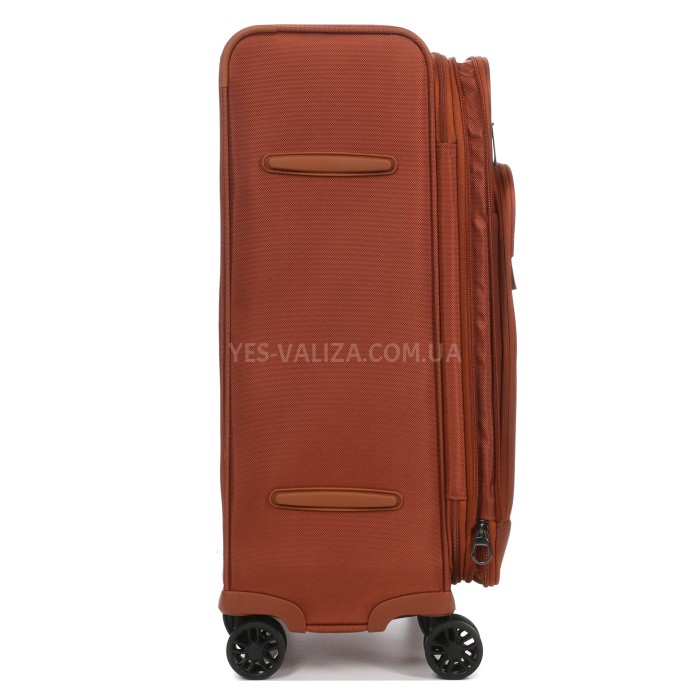 Чемодан средний M ткань оранж 65х43х27(+5)см/73л/3.5кг/Airtex 829, фото 6