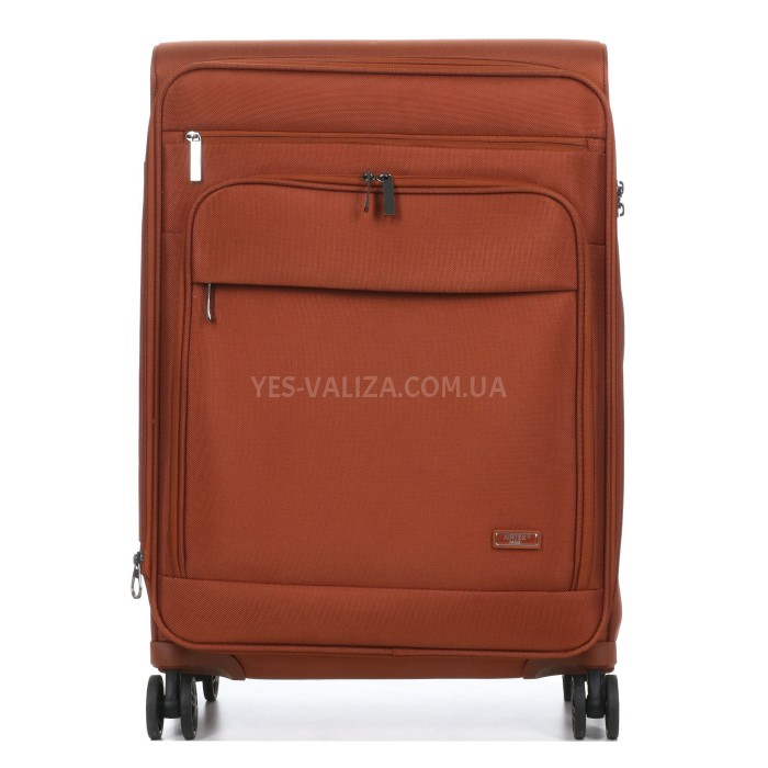Чемодан средний M ткань оранж 65х43х27(+5)см/73л/3.5кг/Airtex 829, фото 3