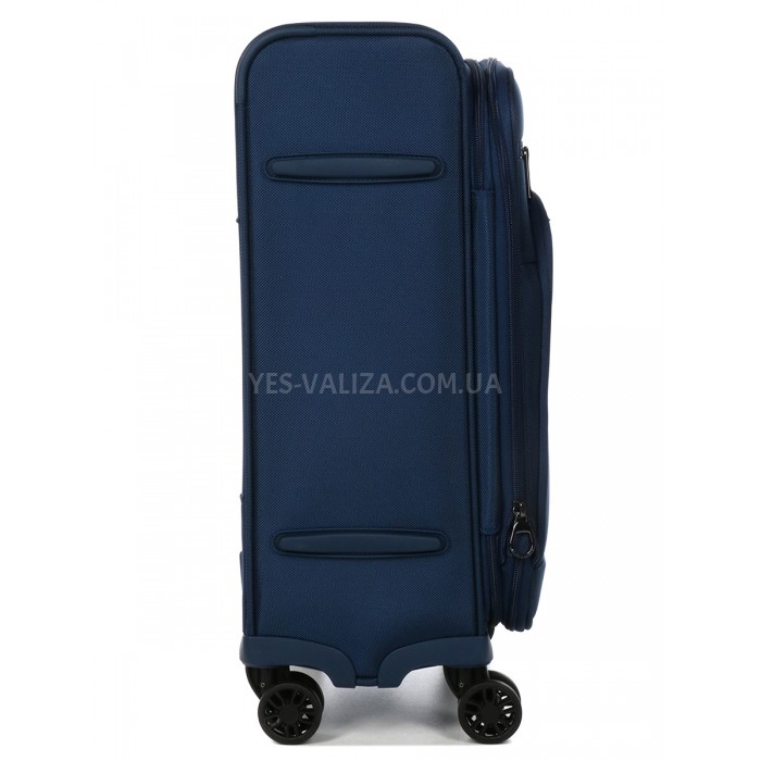 Чемодан ручная кладь S ткань синий 55x37x22+5см/39л/3кг/Airtex 829, фото 6