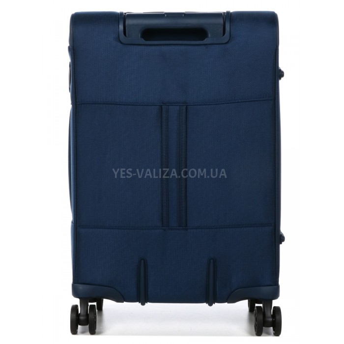 Чемодан ручная кладь S ткань синий 55x37x22+5см/39л/3кг/Airtex 829, фото 4