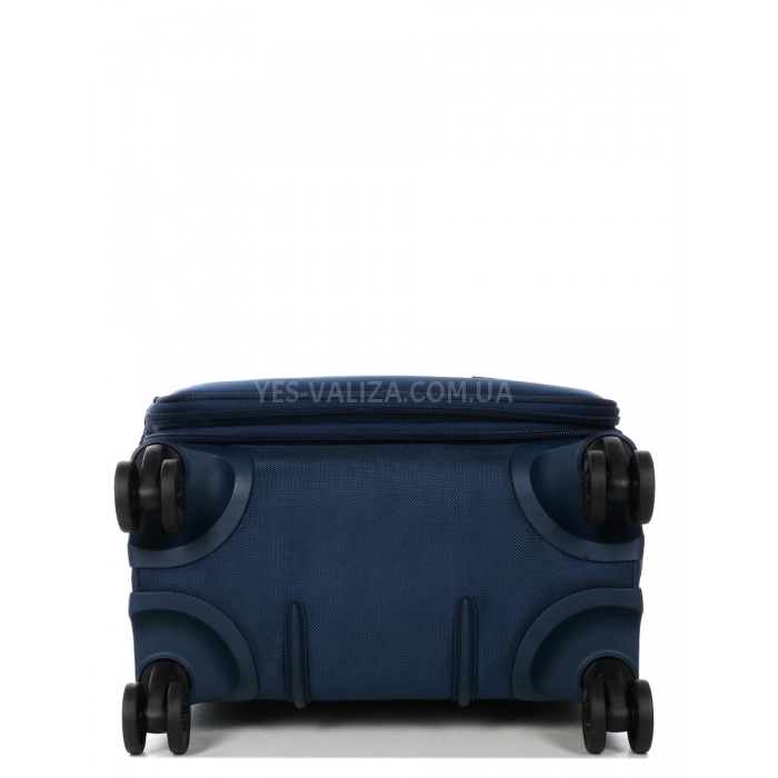 Чемодан ручная кладь S ткань синий 55x37x22+5см/39л/3кг/Airtex 829, фото 8
