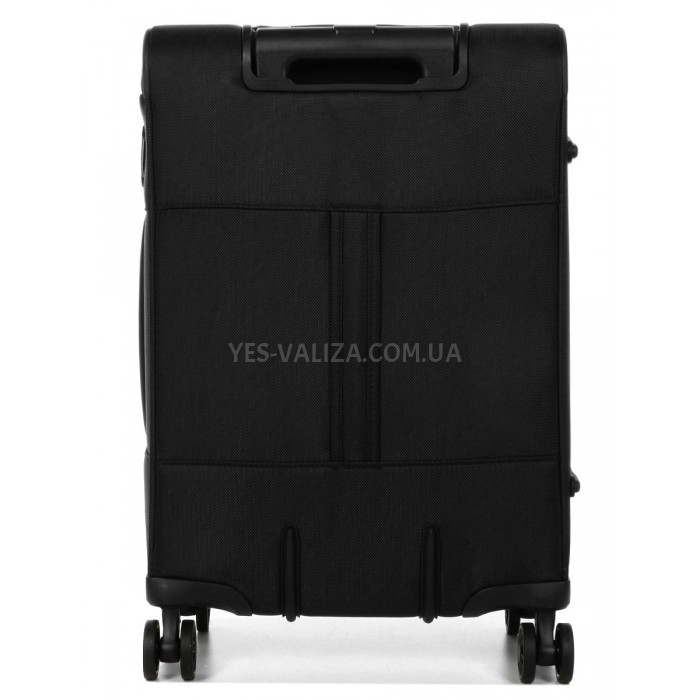 Чемодан ручная кладь S ткань чёрный 55x37x22+5см/39л/3кг/Airtex 829, фото 4