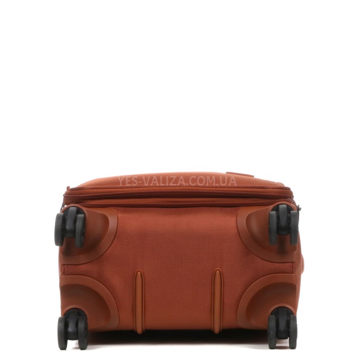 Чемодан ручная кладь S ткань оранж 55x37x22+5см/39л/3кг/Airtex 829, фото 6