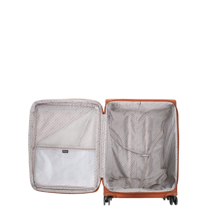 Чемодан большой L ткань оранж 76х52х31(+5) см/116л/4кг/Airtex 829, фото 12