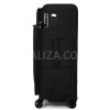 Чемодан большой L ткань чёрный 76х52х31(+5) см/116л/4кг/Airtex 829, фото 17
