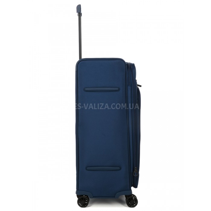 Чемодан большой L ткань синий 76х52х31(+5) см/116л/4кг/Airtex 829, фото 5