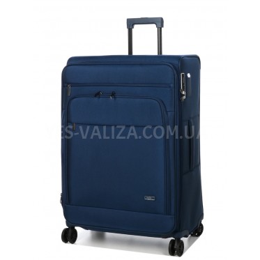 Валіза велика L тканини синя 76х52х31(+5) см/116л/4кг/Airtex 829