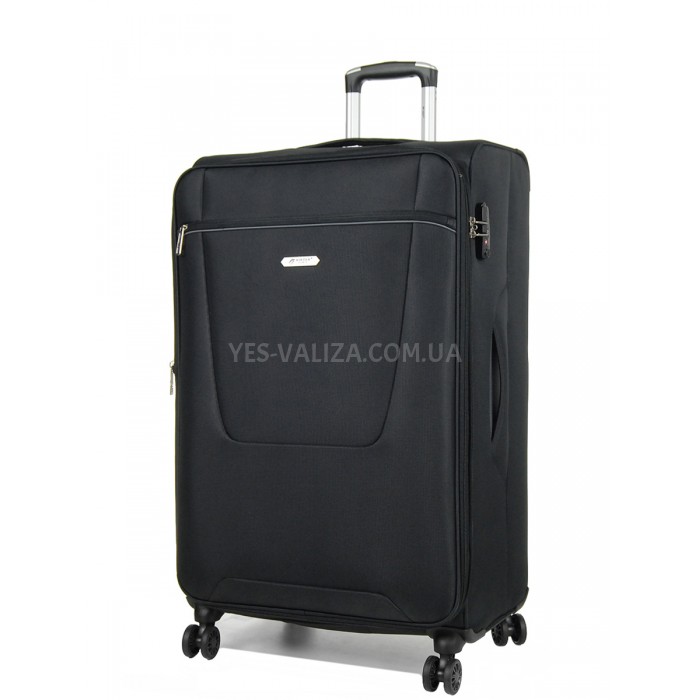 Набор чемоданов Франция (L M S-3шт) ткань чёрный/Airtex 825, фото 2
