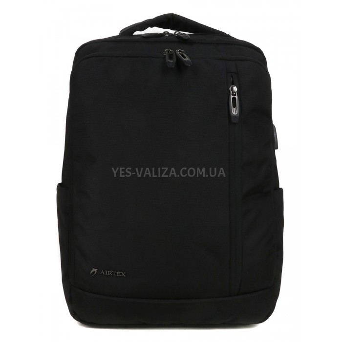 Рюкзак для ноутбука чорний 30х44х14см/17л/0,9кг/Airtex 730, фото 2
