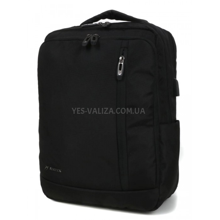 Рюкзак для ноутбука чорний 30х44х14см/17л/0,9кг/Airtex 730, фото 1