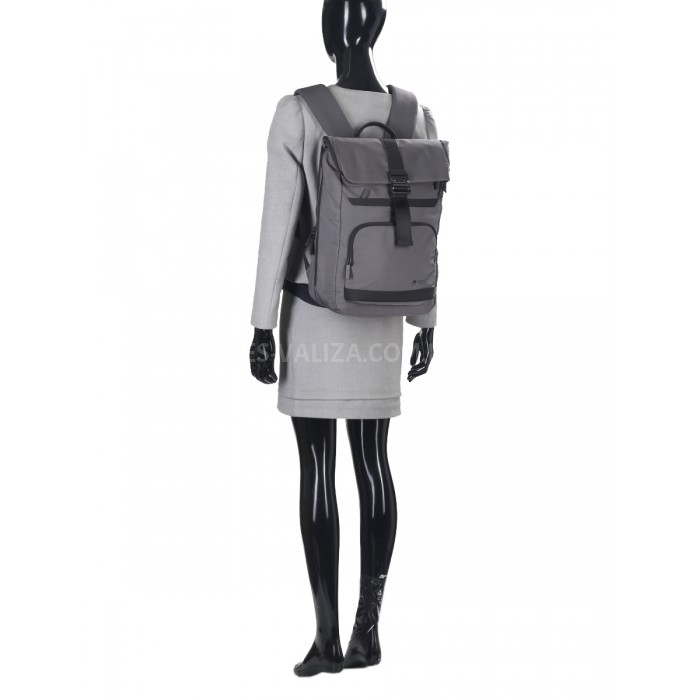Рюкзак для ноутбука сірий 30х43х15см/19л/1кг/Airtex 759, фото 12