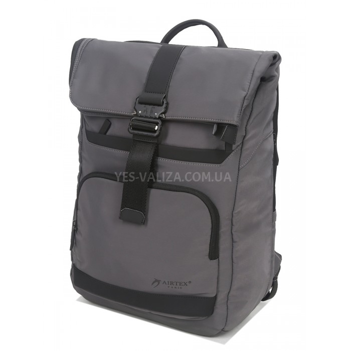 Рюкзак для ноутбука серый 30х43х15см/19л/1кг/Airtex 759, фото 1