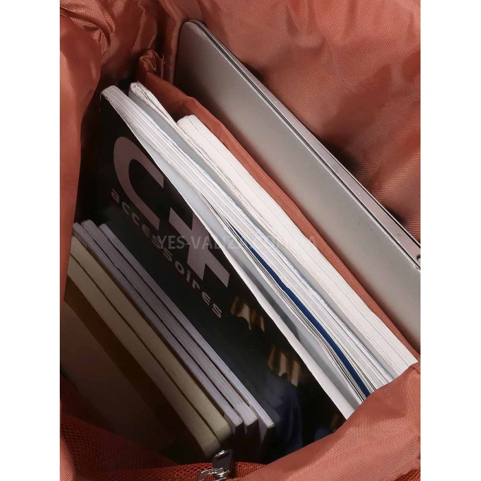 Рюкзак для ноутбука коричневий 28х40х12см/12.5л/0.45кг/Airtex 755, фото 9