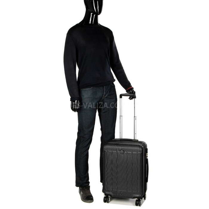 Валіза Франція мала S чорна 55x40x23см/40л/2.7кг/Worldline 630, фото 11