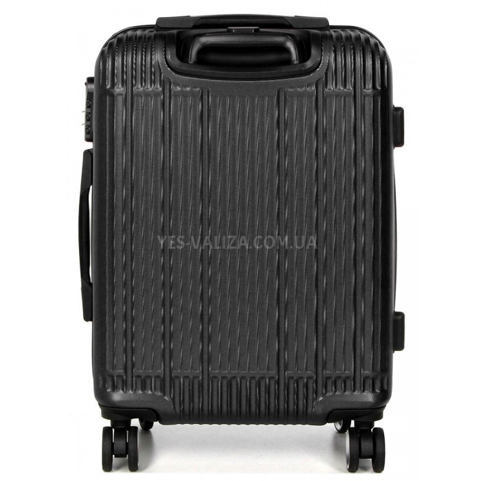 Чемодан Франция малый S чёрный 55x40x23см/40л/2.7кг/Worldline 630, фото 4