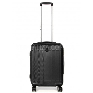 Чемодан Франция малый S чёрный 55x40x23см/40л/2.7кг/Worldline 630