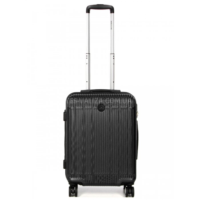 Чемодан Франция малый S чёрный 55x40x23см/40л/2.7кг/Worldline 630, фото 1