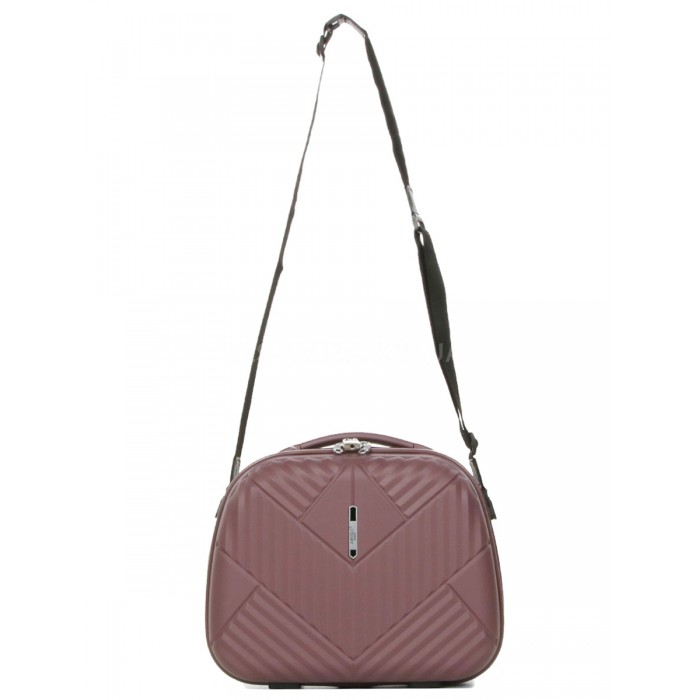 Кейс(ручна поклажа) поліпропілен фіолет 37х31х17/15л/1.1кг/Airtex 639, фото 4