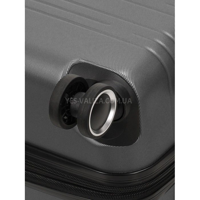 Набір валіз Франція (L M S-3шт) сірий/Worldline 627, фото 9